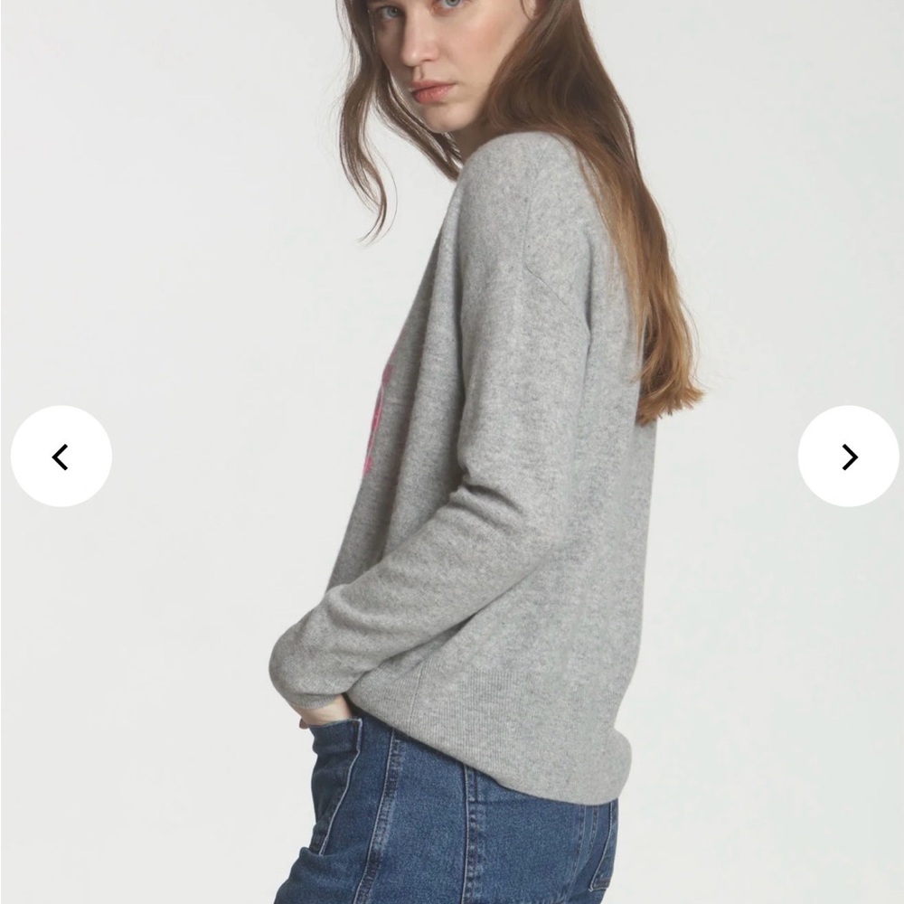 Label + Thread (L+T) Sweater with Pink Graphic - Picture 3 of 3